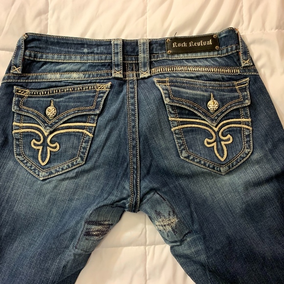 Rock Revival Denim - Ladies Rock Revival Jeans "Gwen" Size 32 Boot
